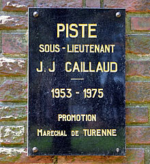 Plaque J.J. CAILLAUD