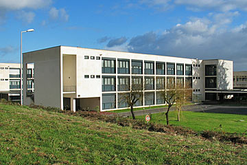 Façade Ouest du bâtiment EMCTA