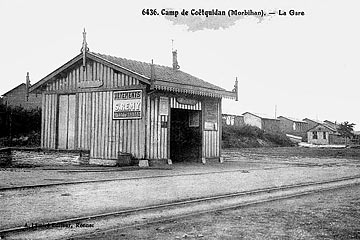 La gare de Bellevue-Coëtquidan
