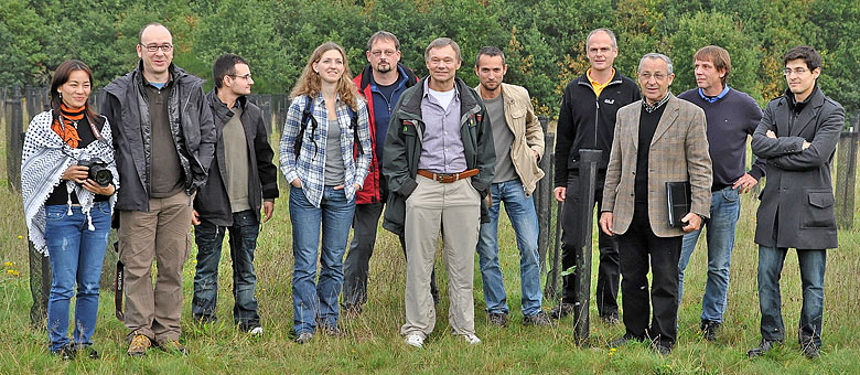 Dlgation europenne  la ferme du Vauvert