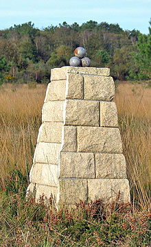 Stle Les Boules, en pierre reconstitue