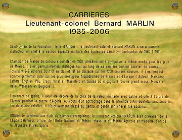 Plaque commémorative LCL MARLIN