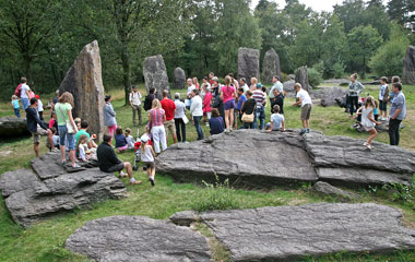 Visite guidée du site en été 2014