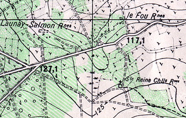 Carte Etat Major 1927