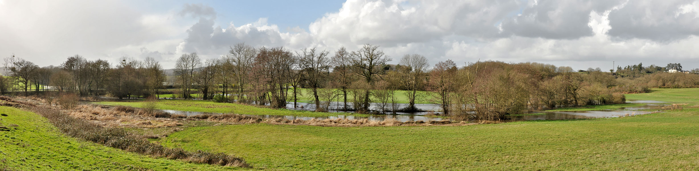 Inondations à la ferme du Vauvert
